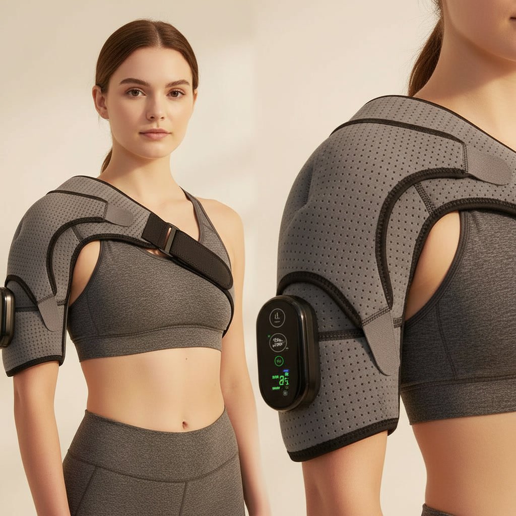 Neck Bliss™ Heat & Massage Therapy Wrap - Image 2